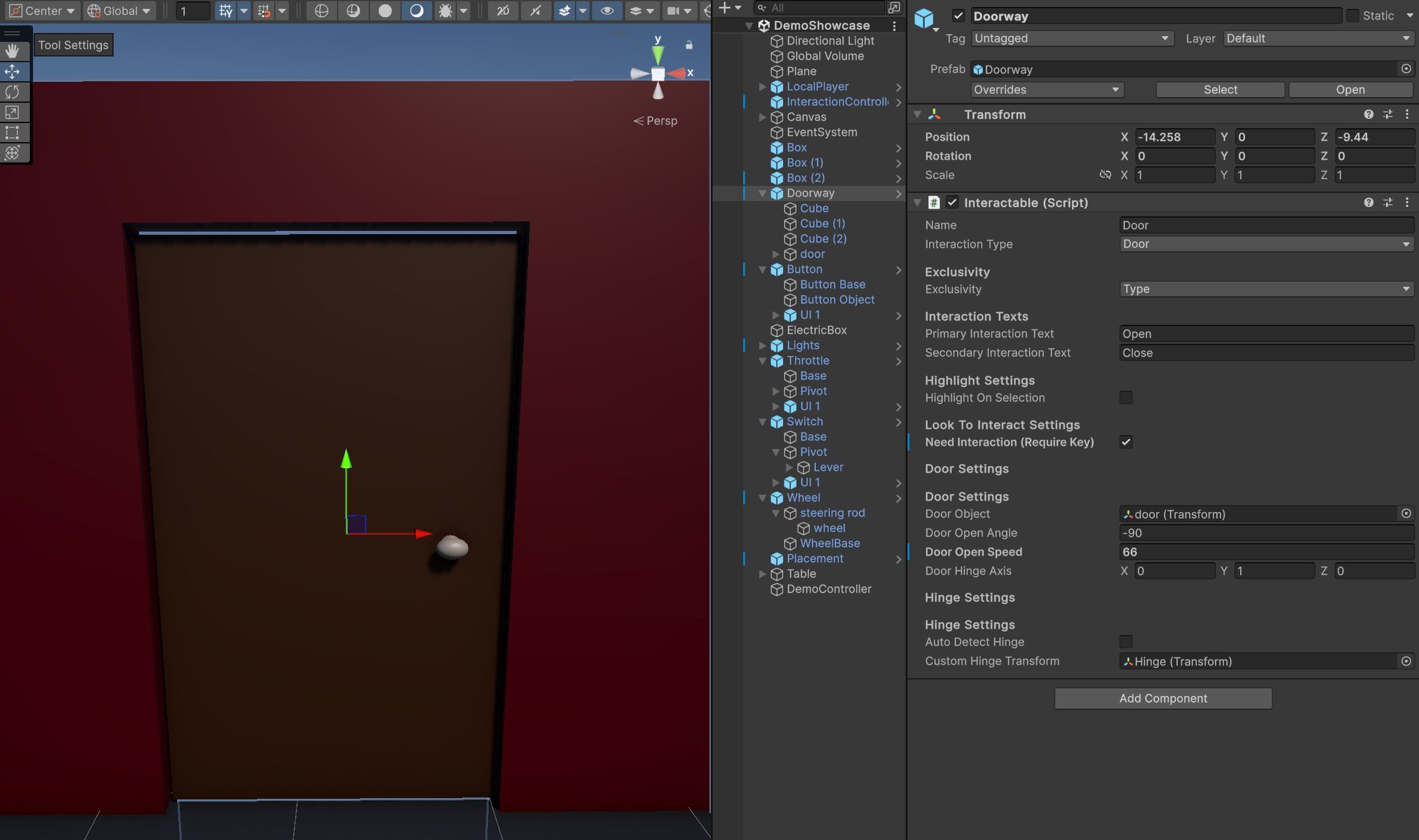 Door Interaction