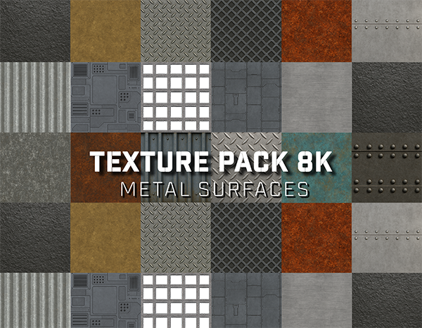 8K Metal Surfaces Pack